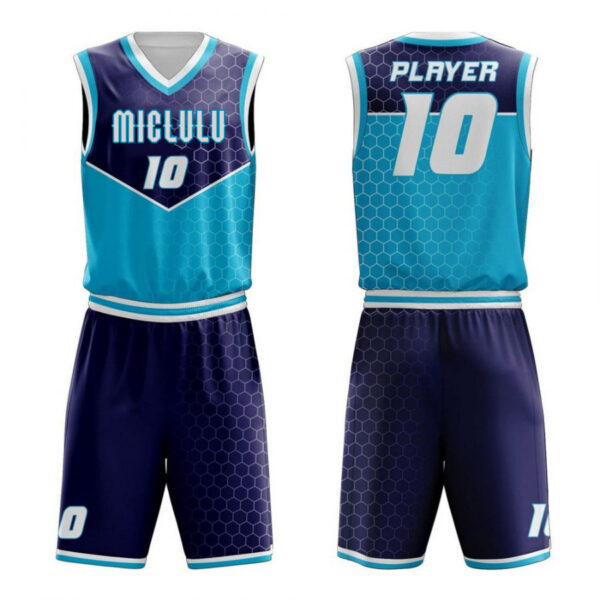 Elite Jersey Basketball Uniform Shorts & Sleeveless Shirt Set