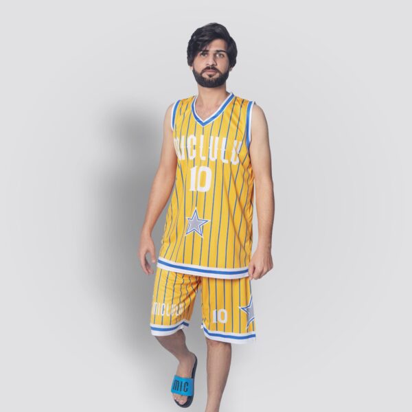 Elite Basketball Uniform Shorts & Sleeveless Shirt Set