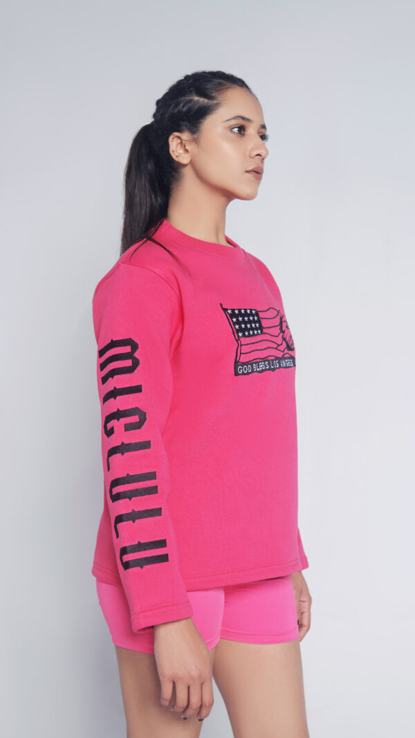 Pink Sweat Shirt - Image 2