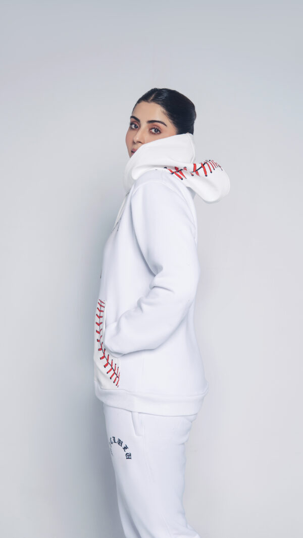 UniSex Printed baseball hoodie & Trouser cotton Fleece - Image 2