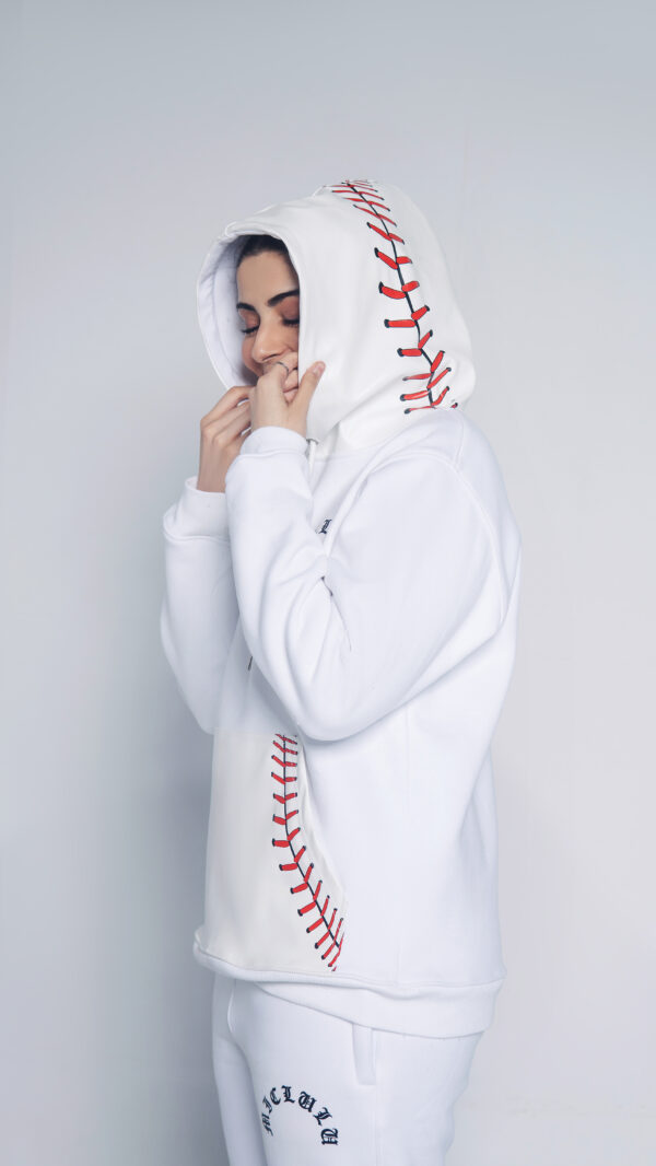 UniSex Printed baseball hoodie & Trouser cotton Fleece